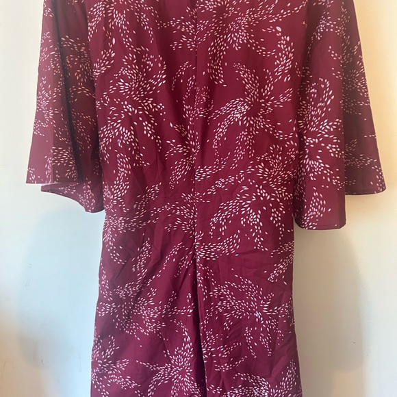 Elegant Maroon Romper - Picture 6 of 11